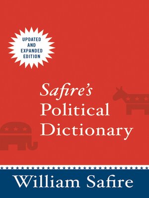 cover image of Safire's Political Dictionary